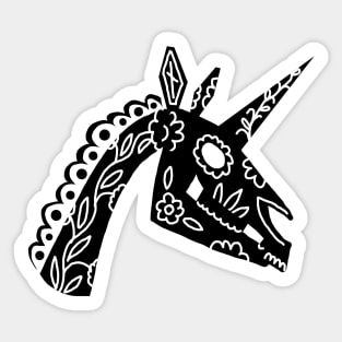 Muerto Unicorn Sticker